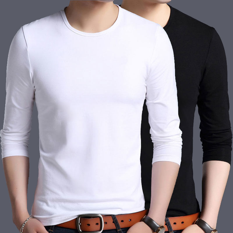 Fashion all-match slim round neck T-shirt 48