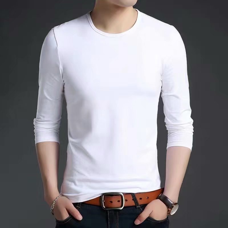 Fashion all-match slim round neck T-shirt 48 01