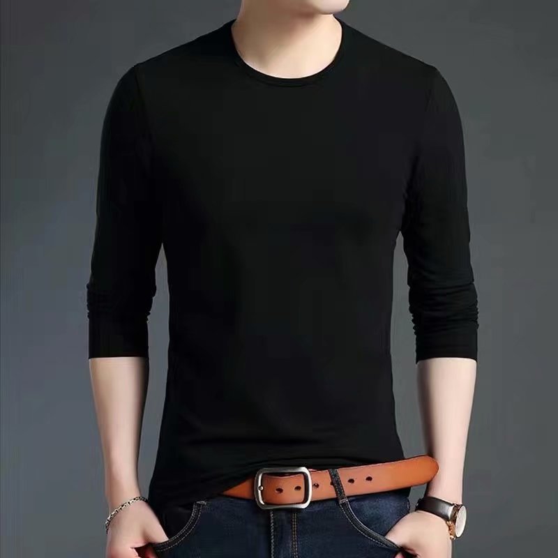 Fashion all-match slim round neck T-shirt 48 02