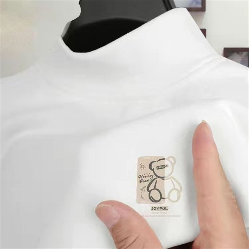 Half turtleneck long sleeve plus fleece for warmth 17 02