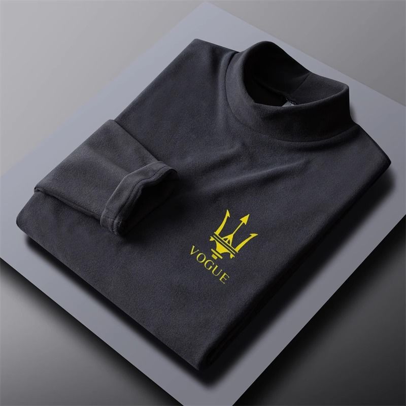 Half turtleneck printed warm bottoming shirt 38