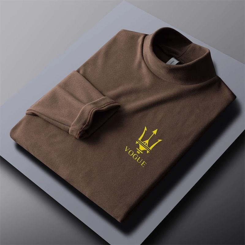 Half turtleneck printed warm bottoming shirt 38 02