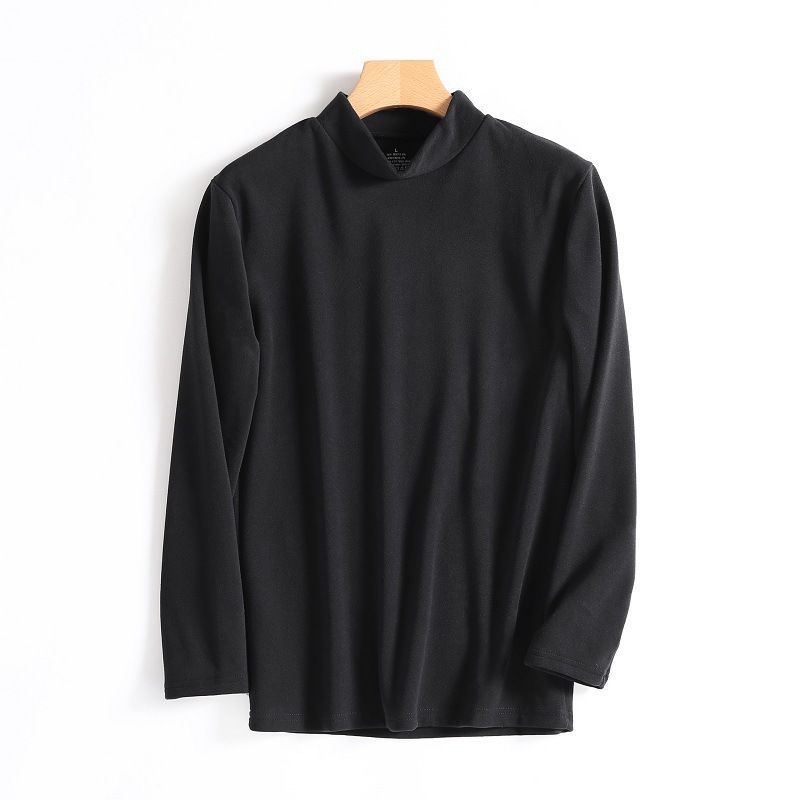 Men's double-faced brushed turtleneck sweatshirt 4 02