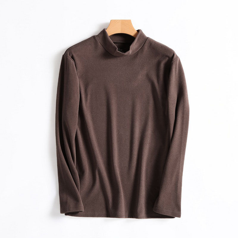 Men's double-faced brushed turtleneck sweatshirt 4