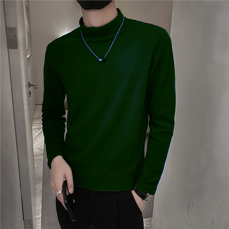 Men's high-end double-faced velvet bottoming shirt 14 02