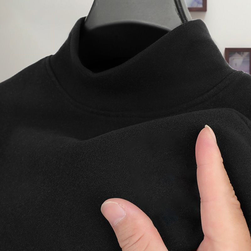 Men's long sleeve double faced fleece 16