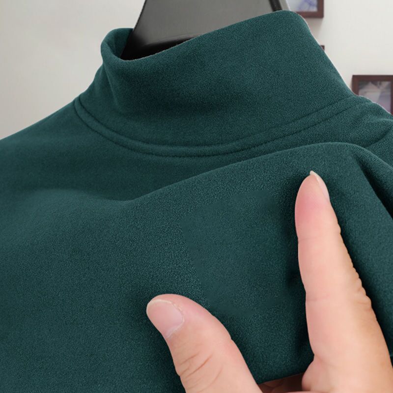 Men's long sleeve double faced fleece 16 01