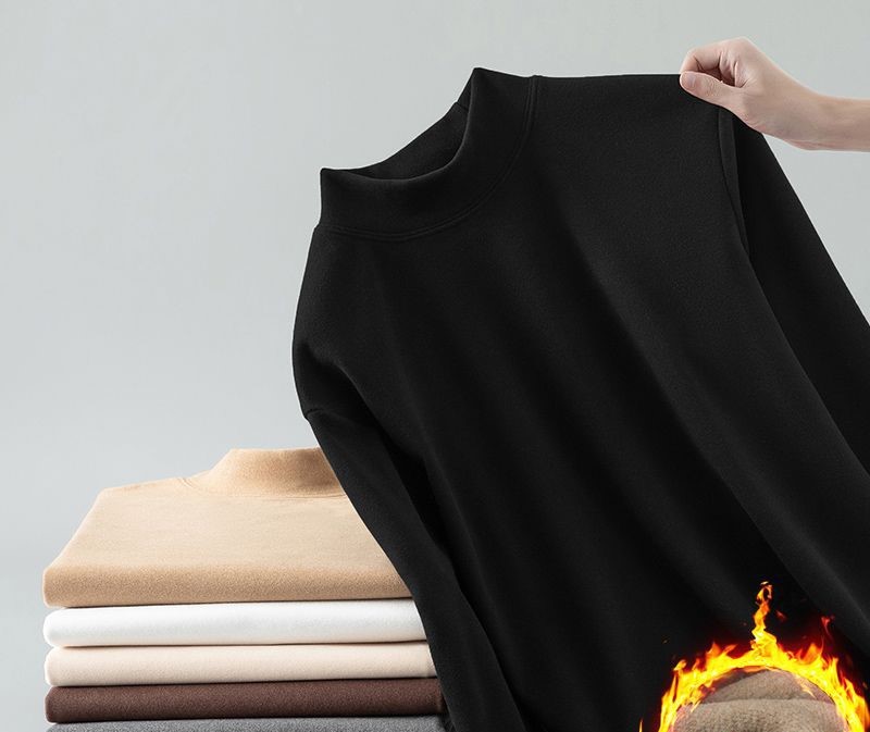 Men's self-heating half turtleneck sweatshirt 3