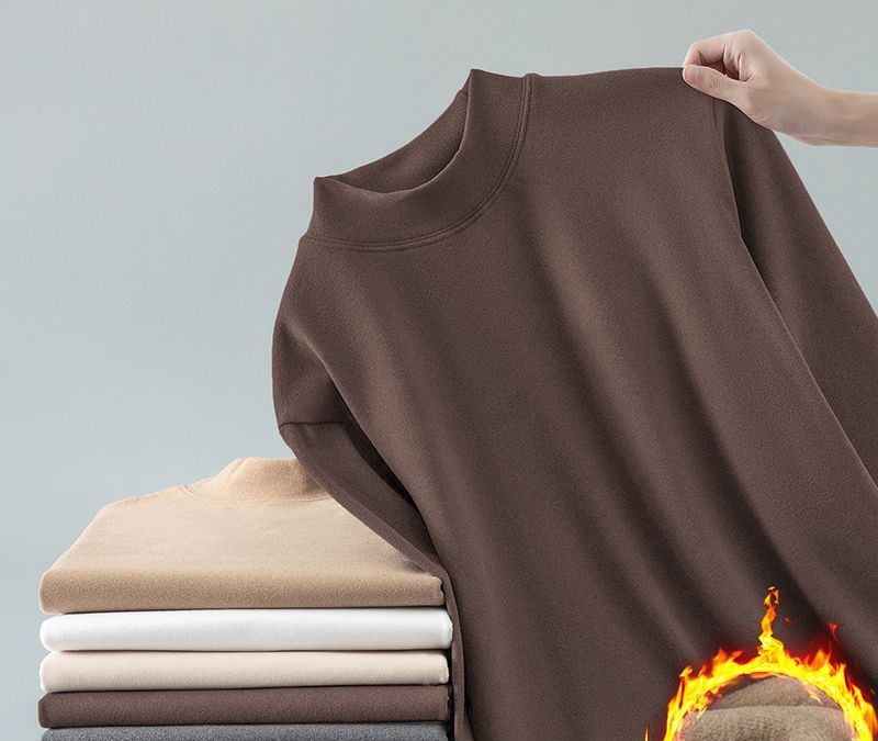 Men's self-heating half turtleneck sweatshirt 3