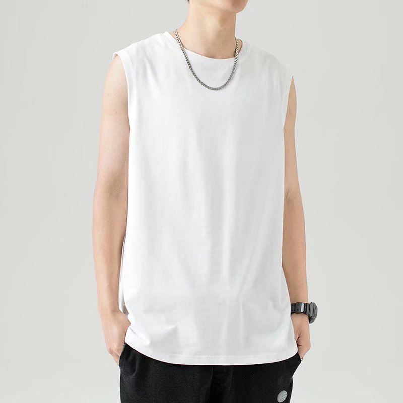 Men's vest summer versatile sleeveless T-shirt 22 02