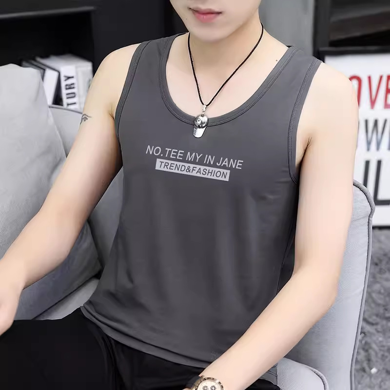 Quick-drying sports stretch sleeveless bottoming shirt 21