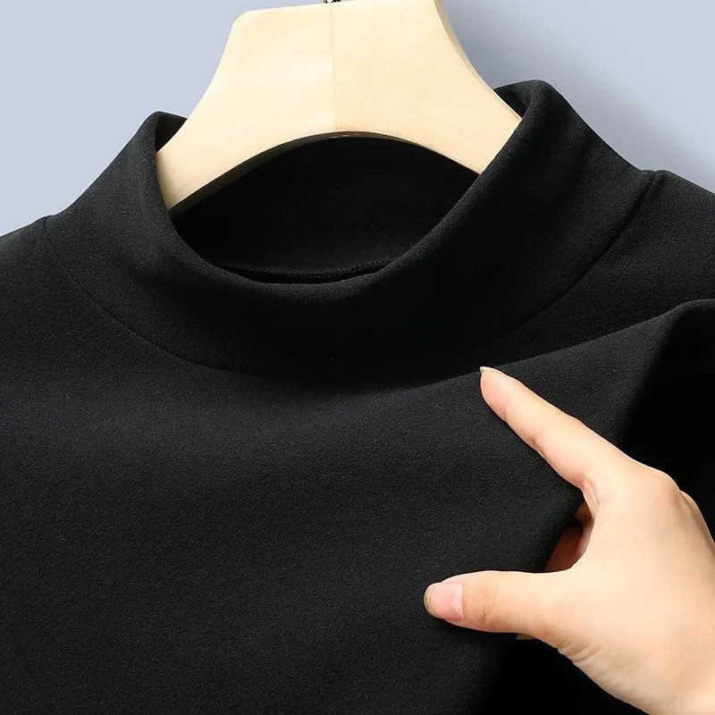 Warm fleece thick bottoming shirt 6 02