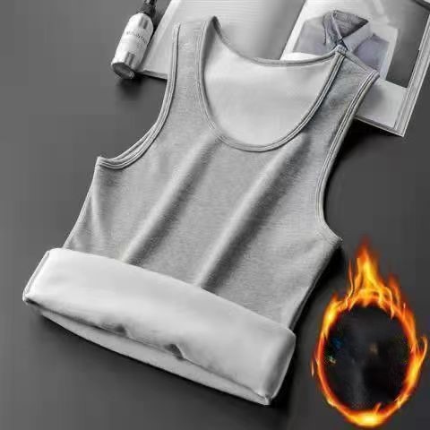 Winter thickened slim fit men's vest 19 01
